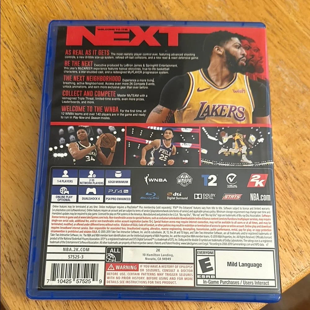 NBA 2K20‎ for PS4 -